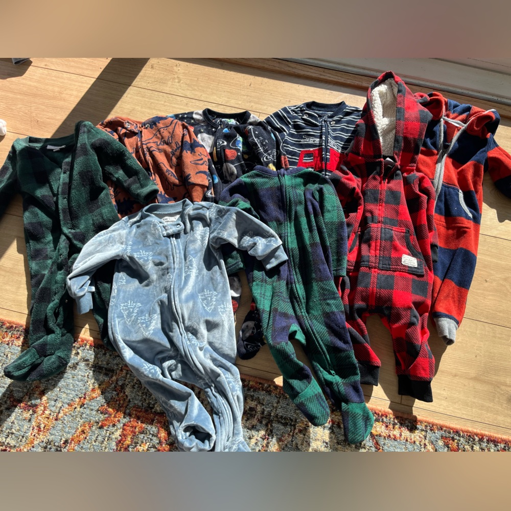 Fleece pajama bundle